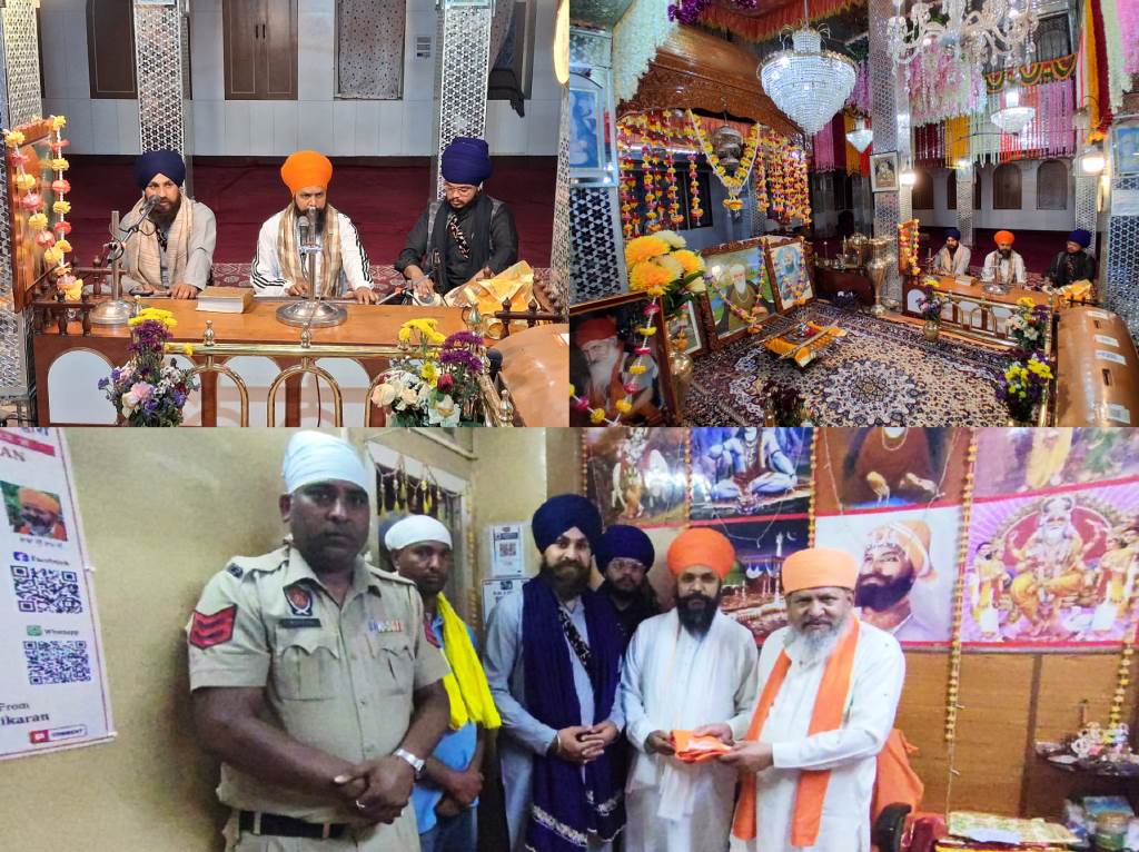 Spiritual Gurbani Kirtan Congregation Held at Gurdwara Manikaran Sahib